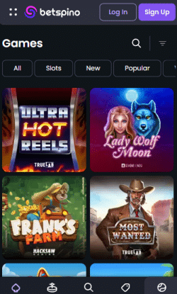 Stort geld op je account en start met spelen